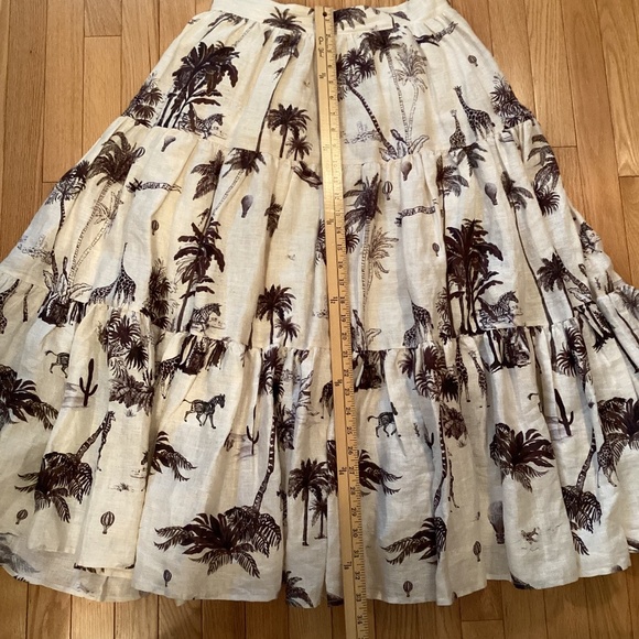 Banana Republic 2 piece set, 100% linen, skirt sz 8, top petite large, WAYFINDER - Picture 8 of 15